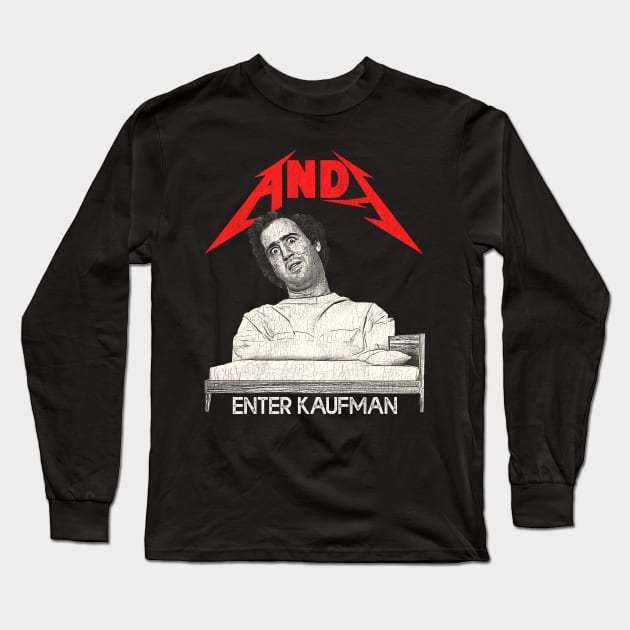 Enter Kaufman Long Sleeve T-Shirt by darklordpug